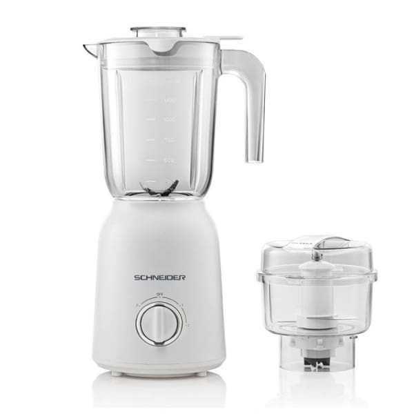 MOULINETTE SCHNEIDER AVEC BOL 1.5L 800W Blanc (SCHTB800) MOULINETTE SCHNEIDER AVEC BOL 1.5L 800W Blanc (SCHTB800)